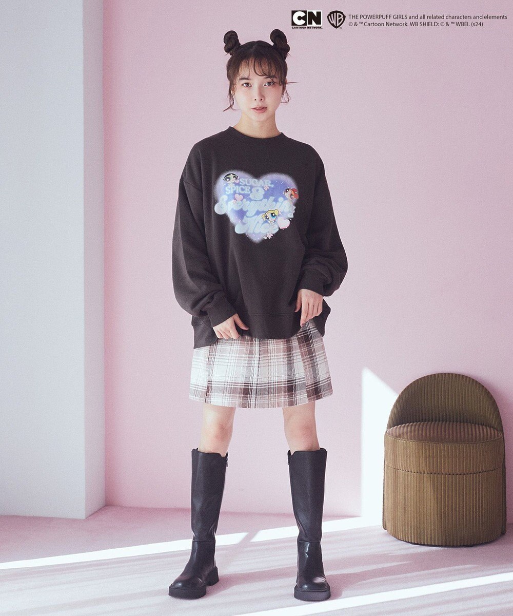 earth music&ecology Ｔｈｅ　Ｐｏｗｅｒｐｕｆｆ　Ｇｉｒｌｓ／ｅｍａｅＬスウェット 