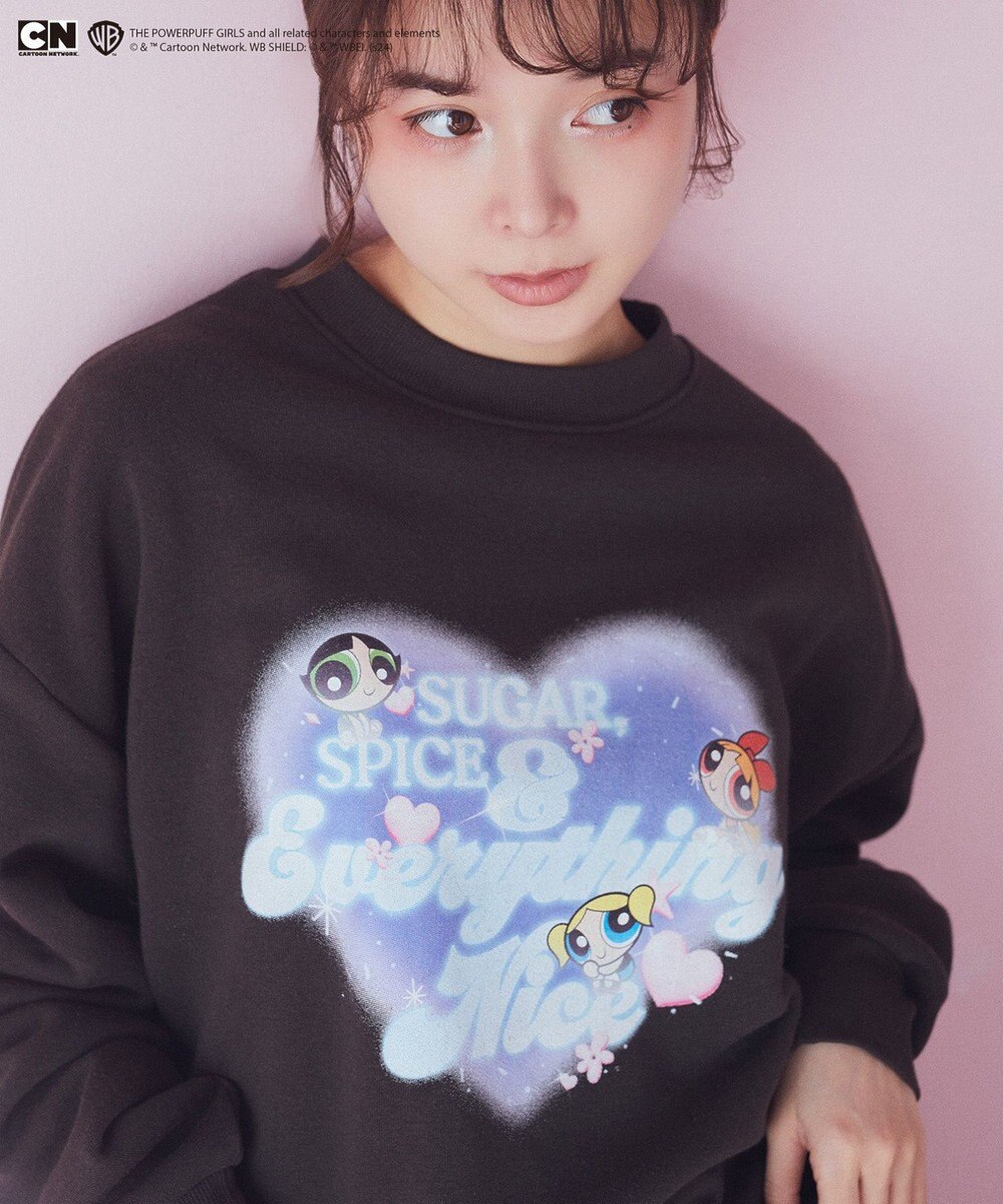 earth music&ecology Ｔｈｅ　Ｐｏｗｅｒｐｕｆｆ　Ｇｉｒｌｓ／ｅｍａｅＬスウェット 