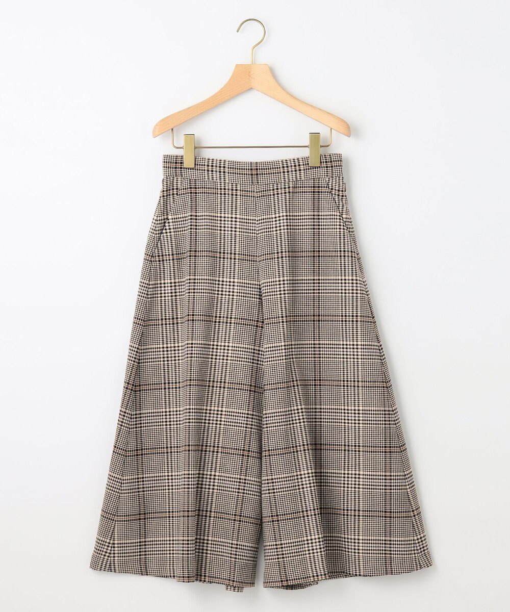 組曲 T/Rツイルストレッチ フレアパンツ 