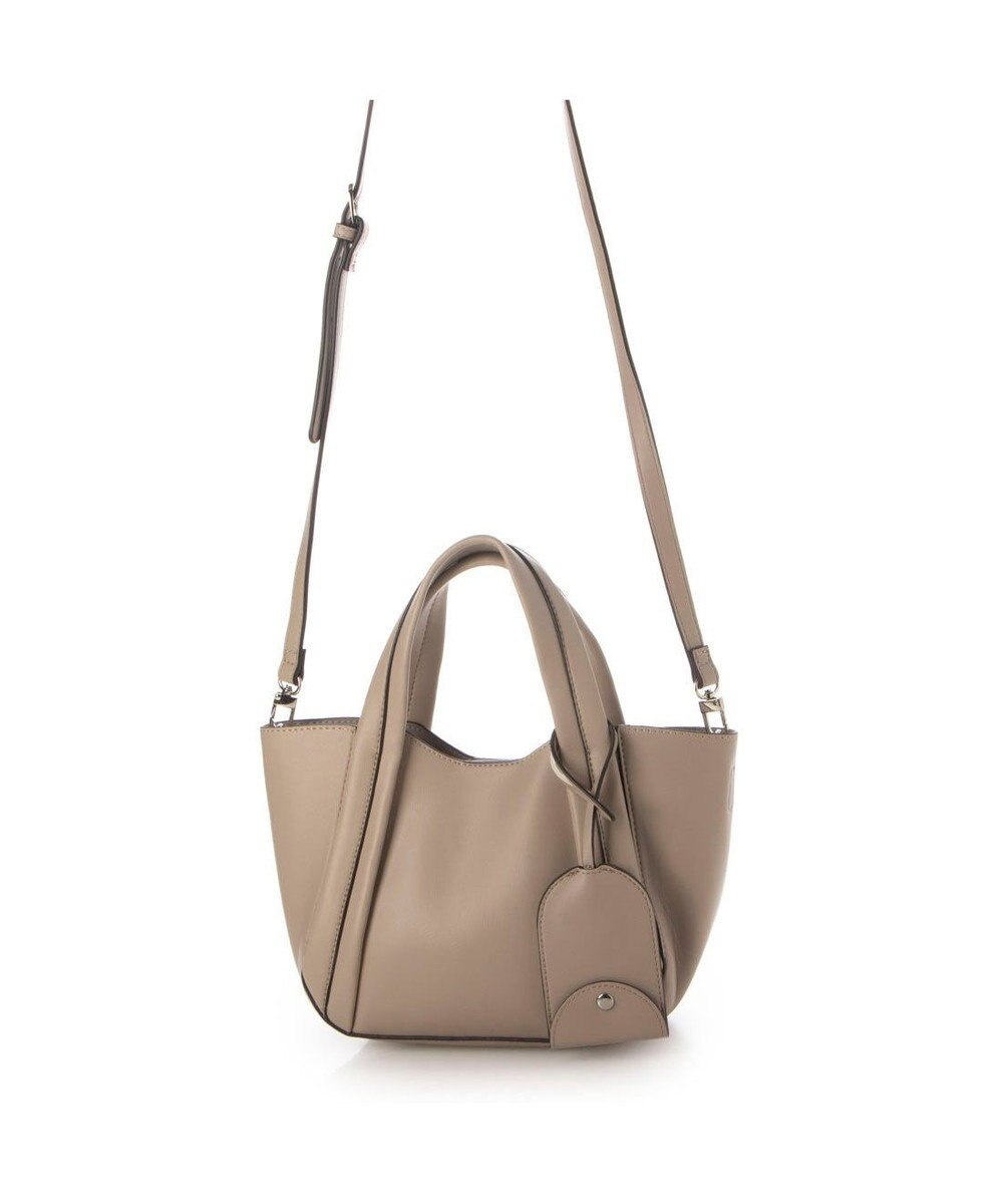 UNBILLION カシュカシュ cachecache / キーチャーム付きラウンドミニ2wayトート 