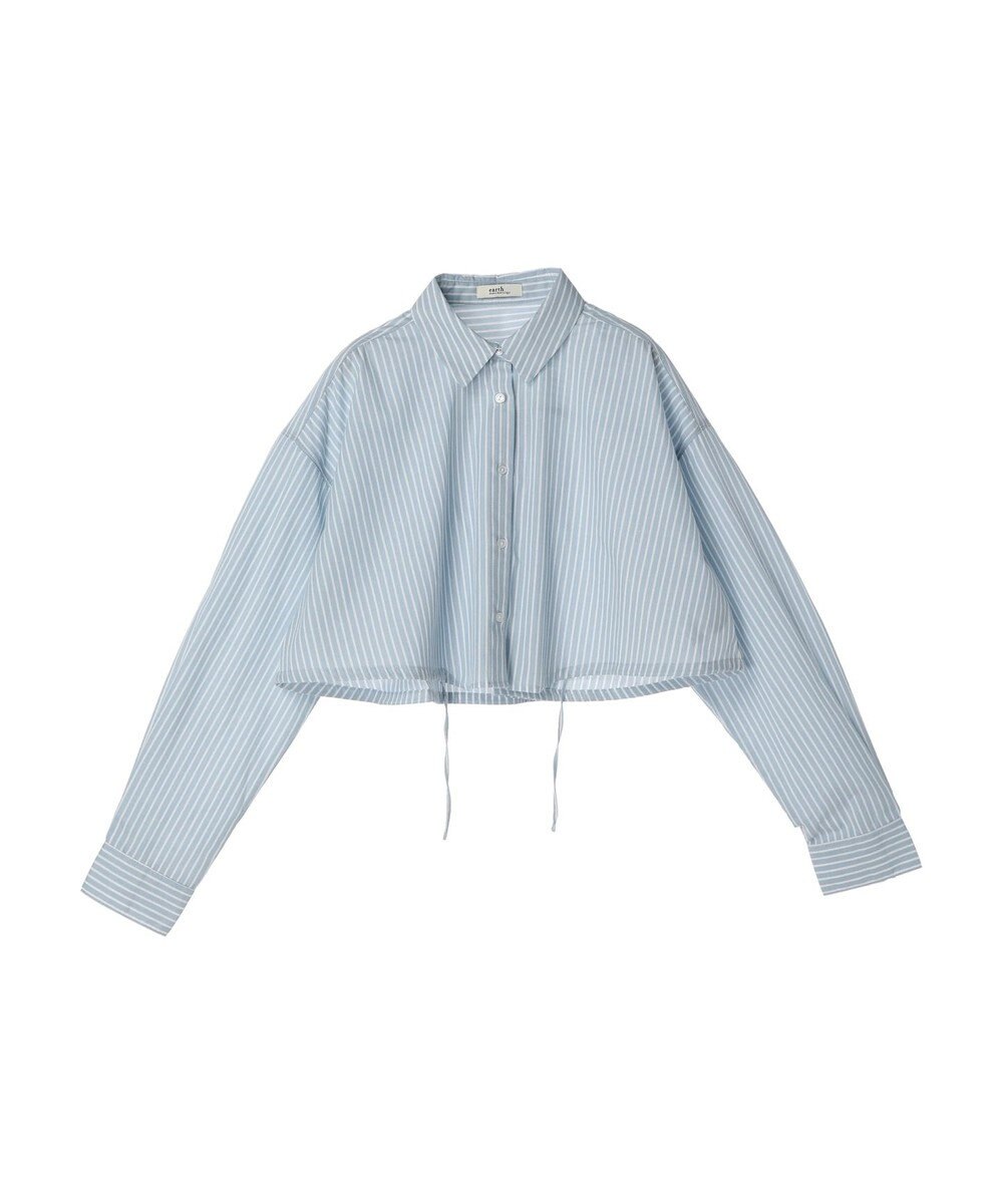 earth music&ecology ドロストヘムショートシャツ 