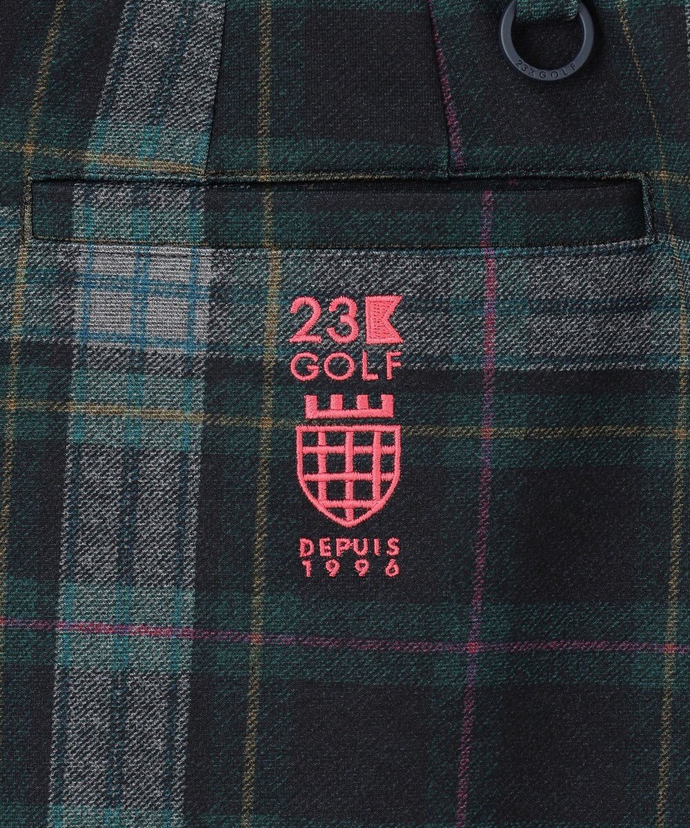 23区GOLF 【WOMEN】チェック柄 スカート 