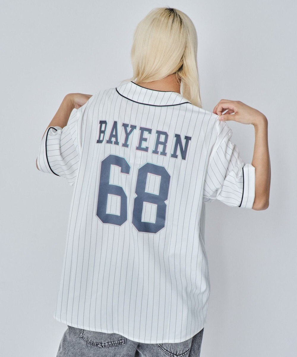 WEGO 【ユニセックス着用ITEM/MLサイズ展開】ベースボールシャツ（SS） 