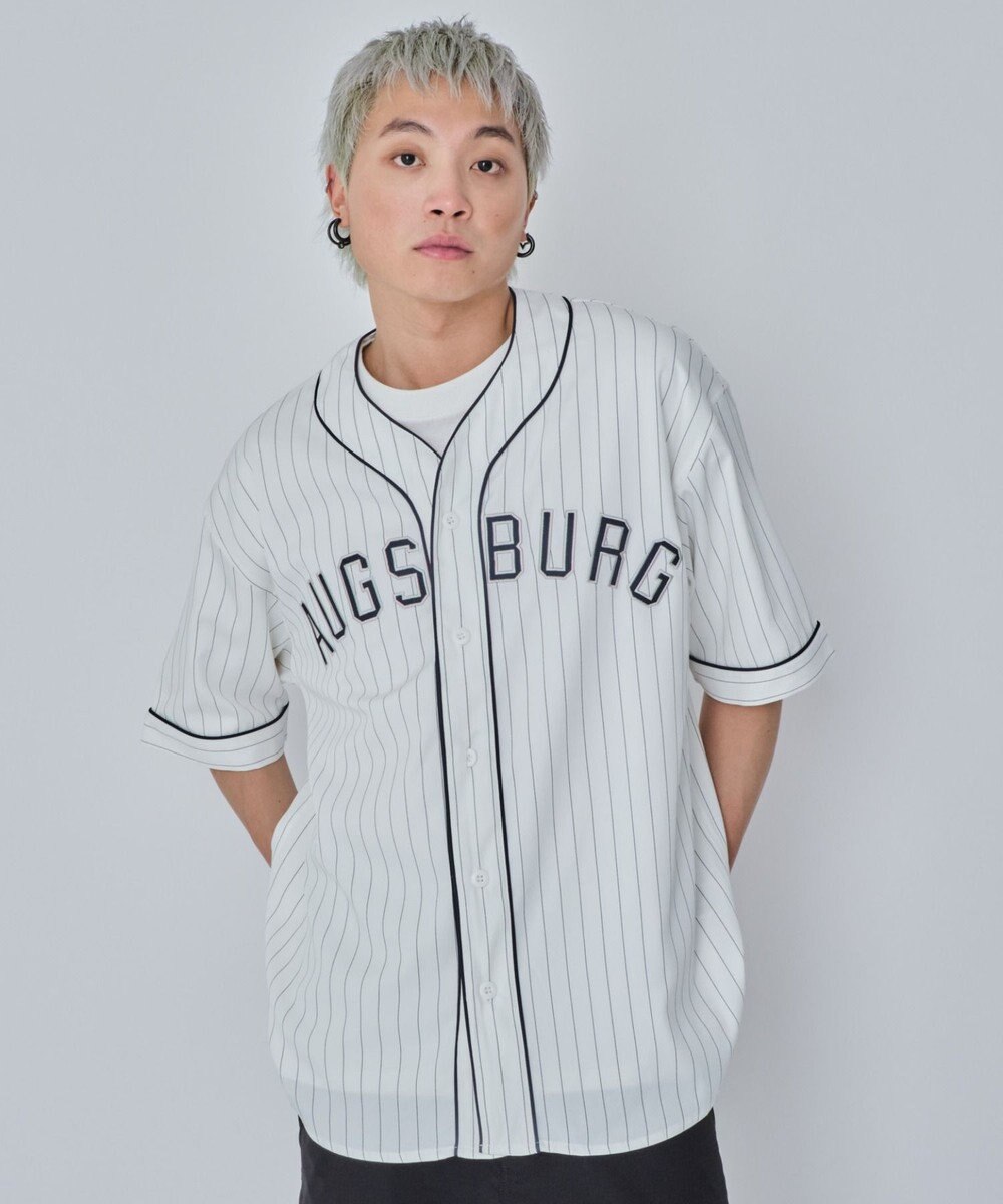 WEGO 【ユニセックス着用ITEM/MLサイズ展開】ベースボールシャツ（SS） 