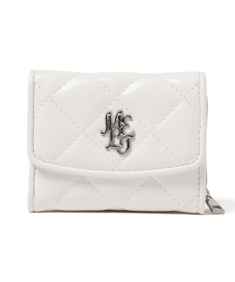 WEGO メタルロゴキルティングウォレット 