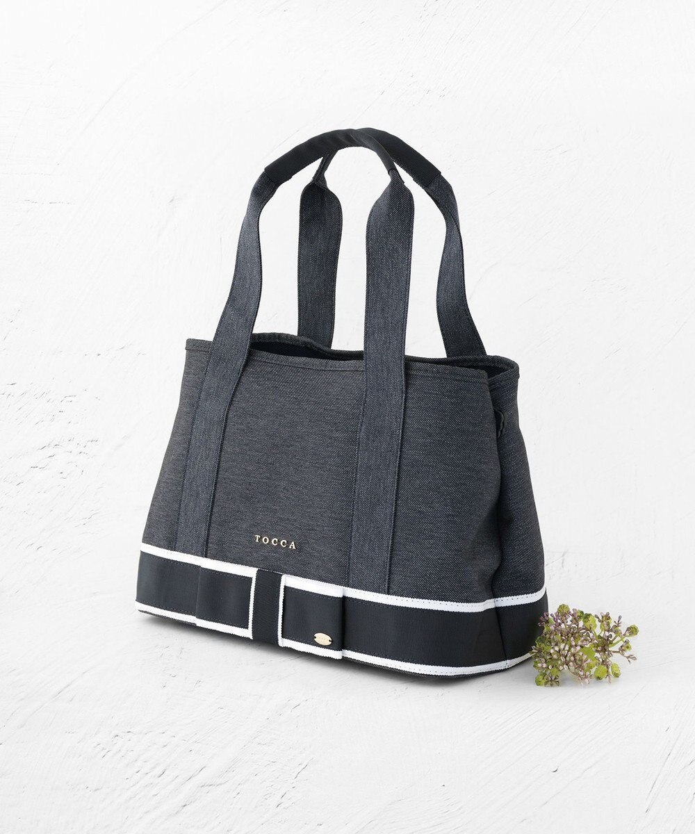 TOCCA CHELSEA OF RIBBON CANVASTOTE キャンバストートバッグ 