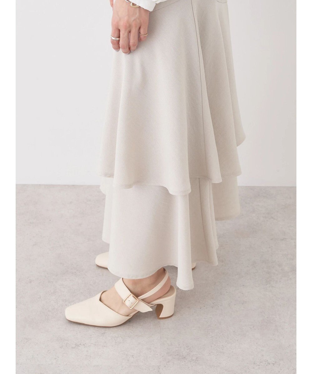 earth music&ecology アシンメトリーイレヘムスカート 