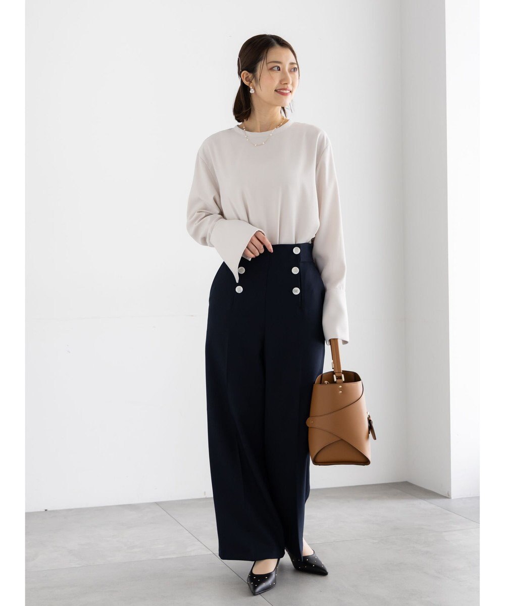 Te chichi パウダーツイルマリンスラックス《2026 spring catalog item》 