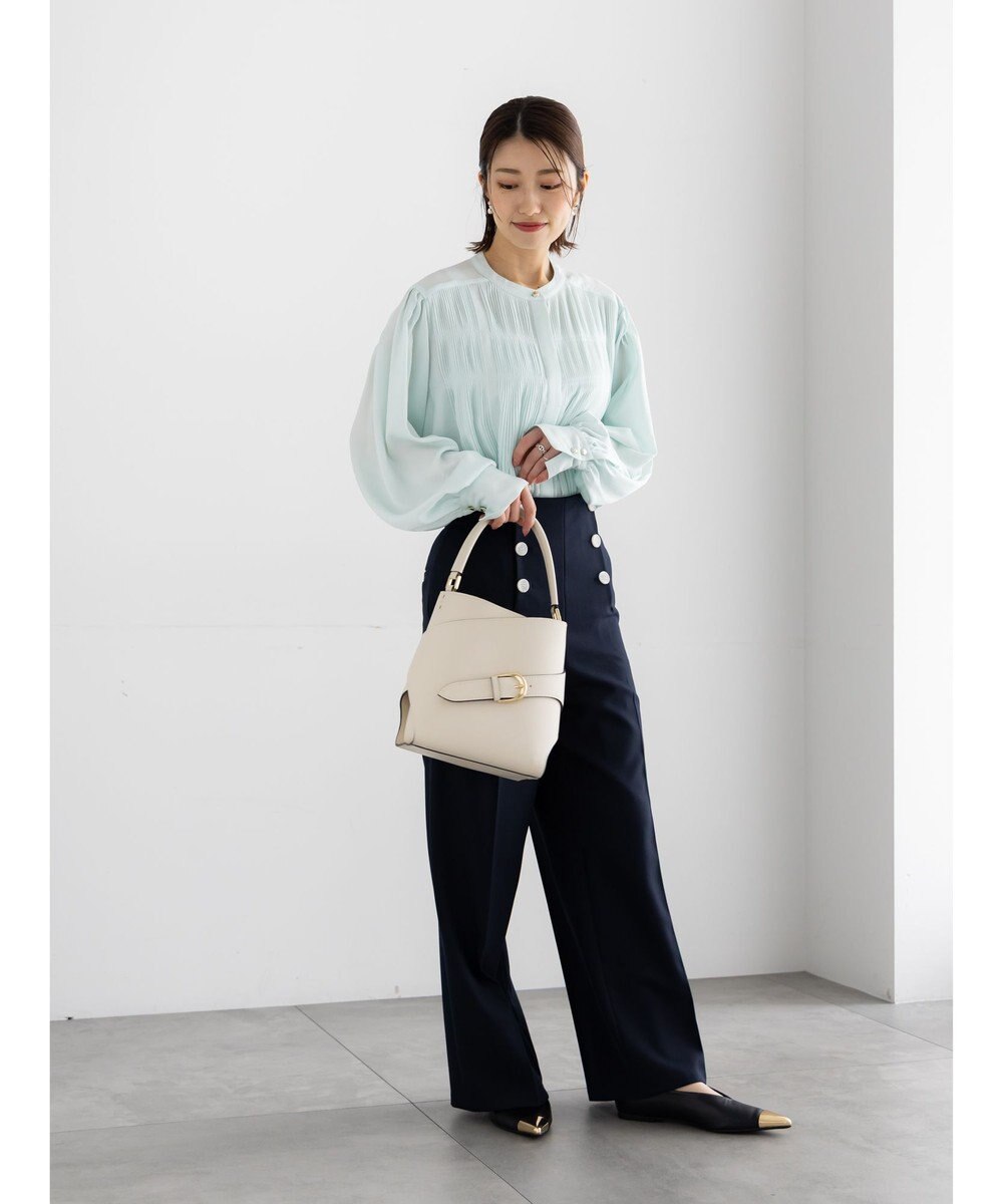 Te chichi パウダーツイルマリンスラックス《2026 spring catalog item》 