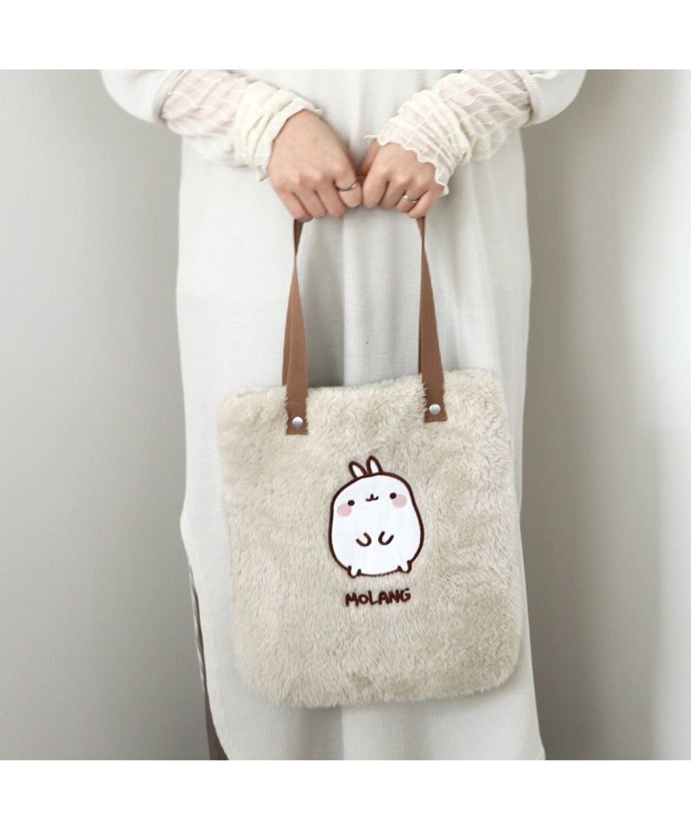 Mother garden 【2/15(日)迄 販売延長! 】マザーガーデン MOLANG モラン ボアトートバッグ 