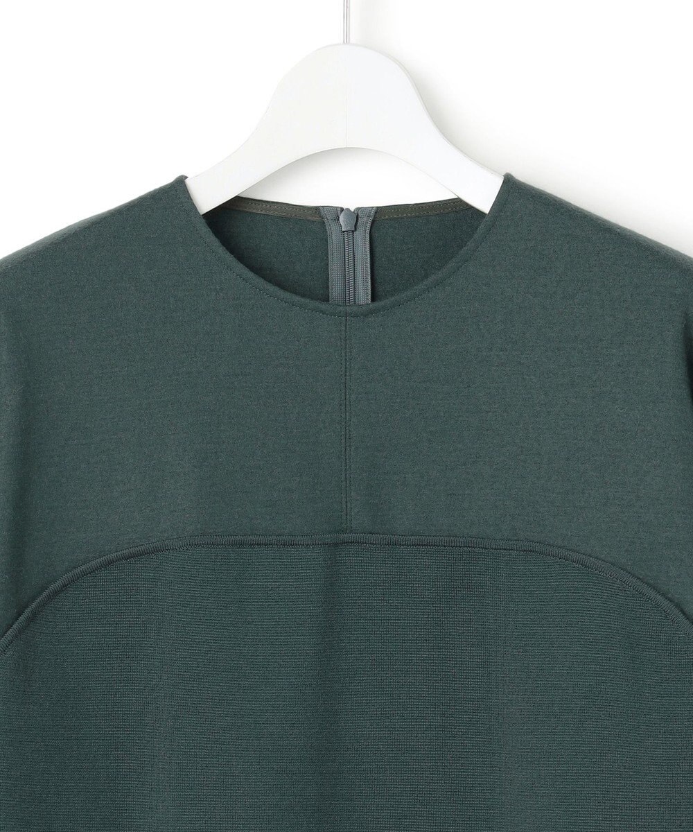 23区 S 【洗える】ウールミルドジャージー ビスチェライクコンビ カットソー 