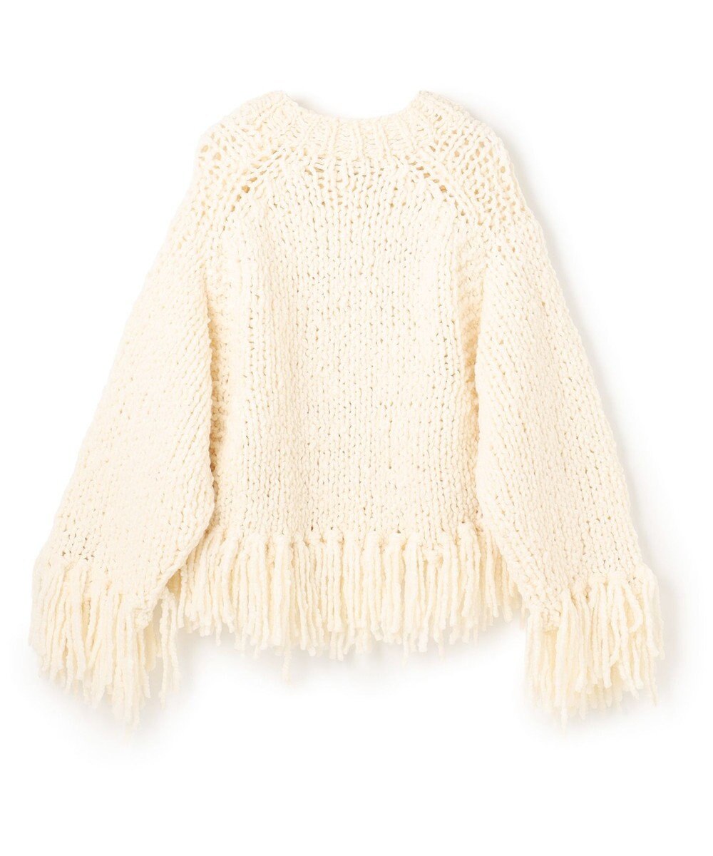 uncrave フリンジプルオーバー 