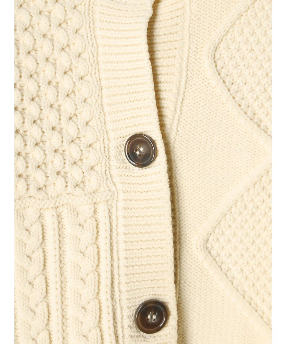 Green Parks ＫＢＦ　２ＷＡＹパッチワークニットカーディガン 