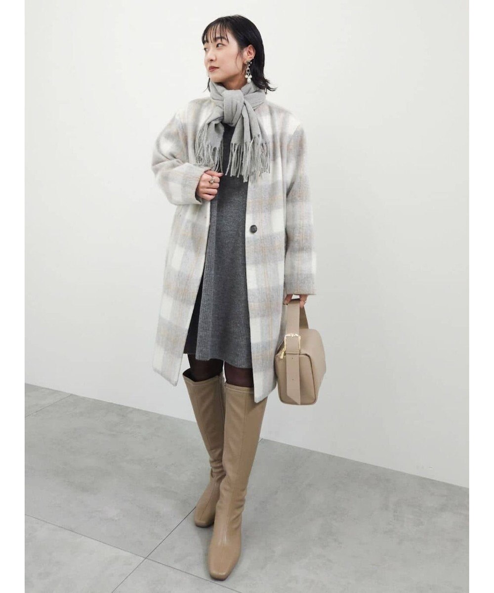 Green Parks カシミヤライクカラーストール 