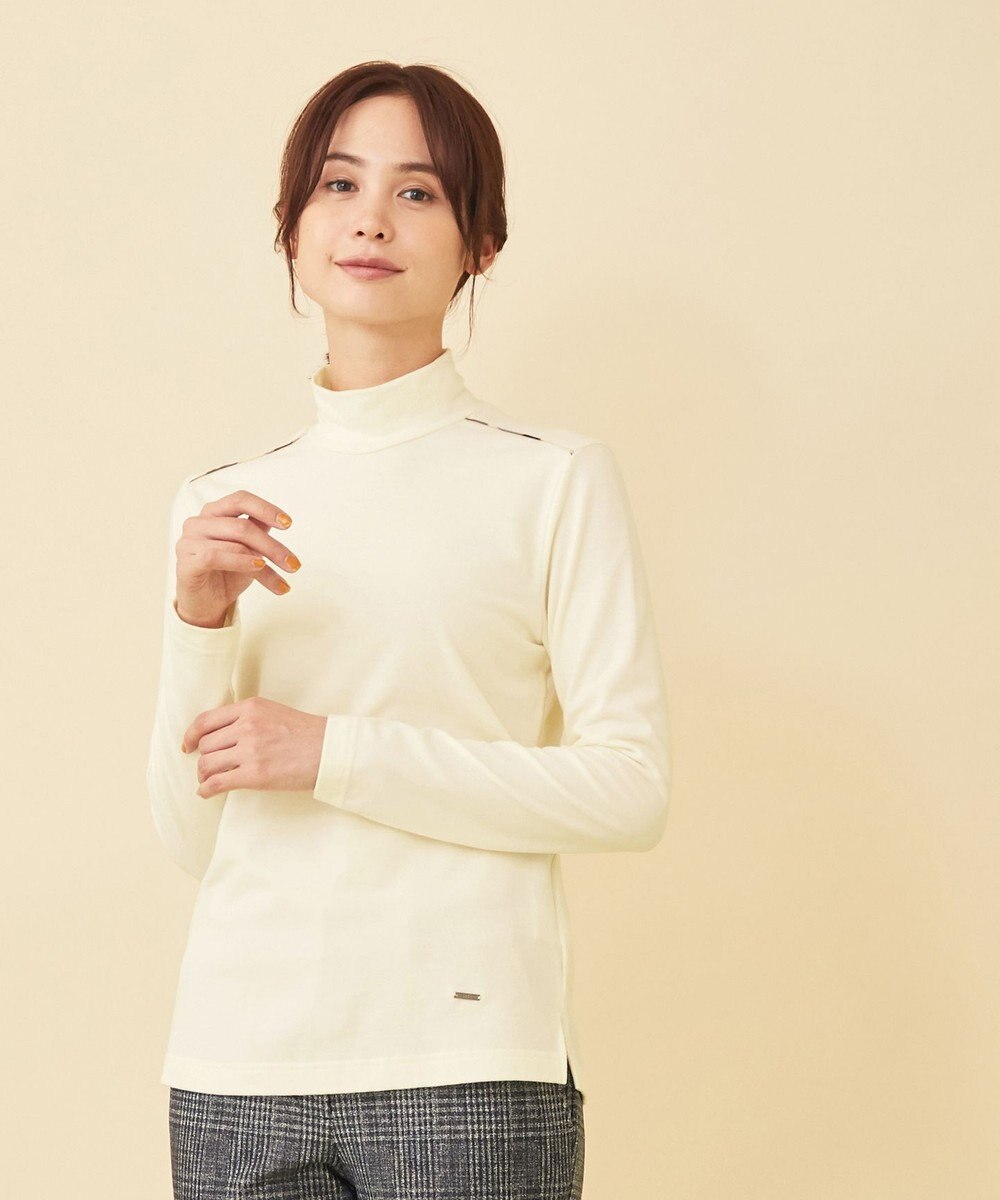 WOMEN】レイヤードウォームフリース インナーカットソー / DAKS GOLF