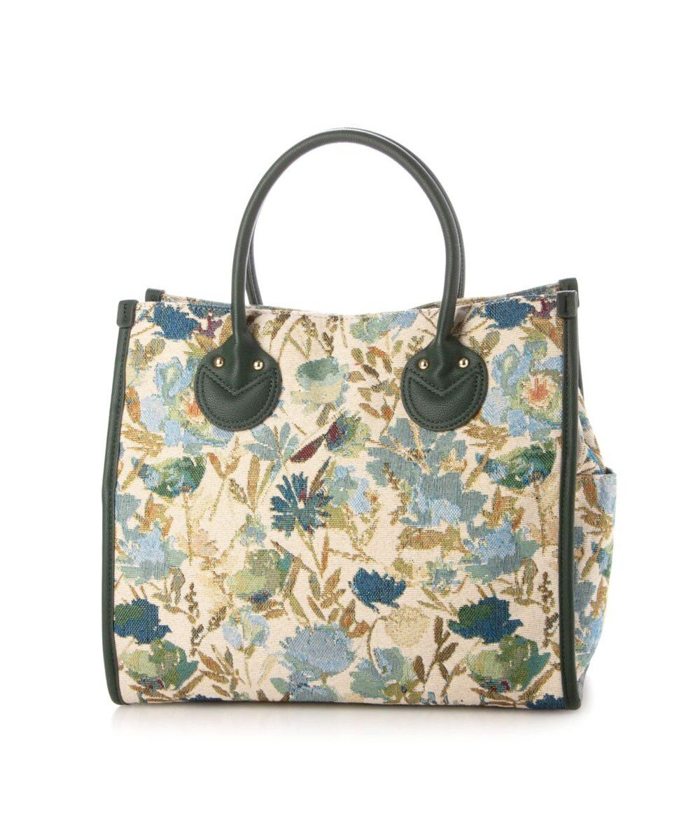 UNBILLION カシュカシュ cachecache / ジャガードスクエアトート 