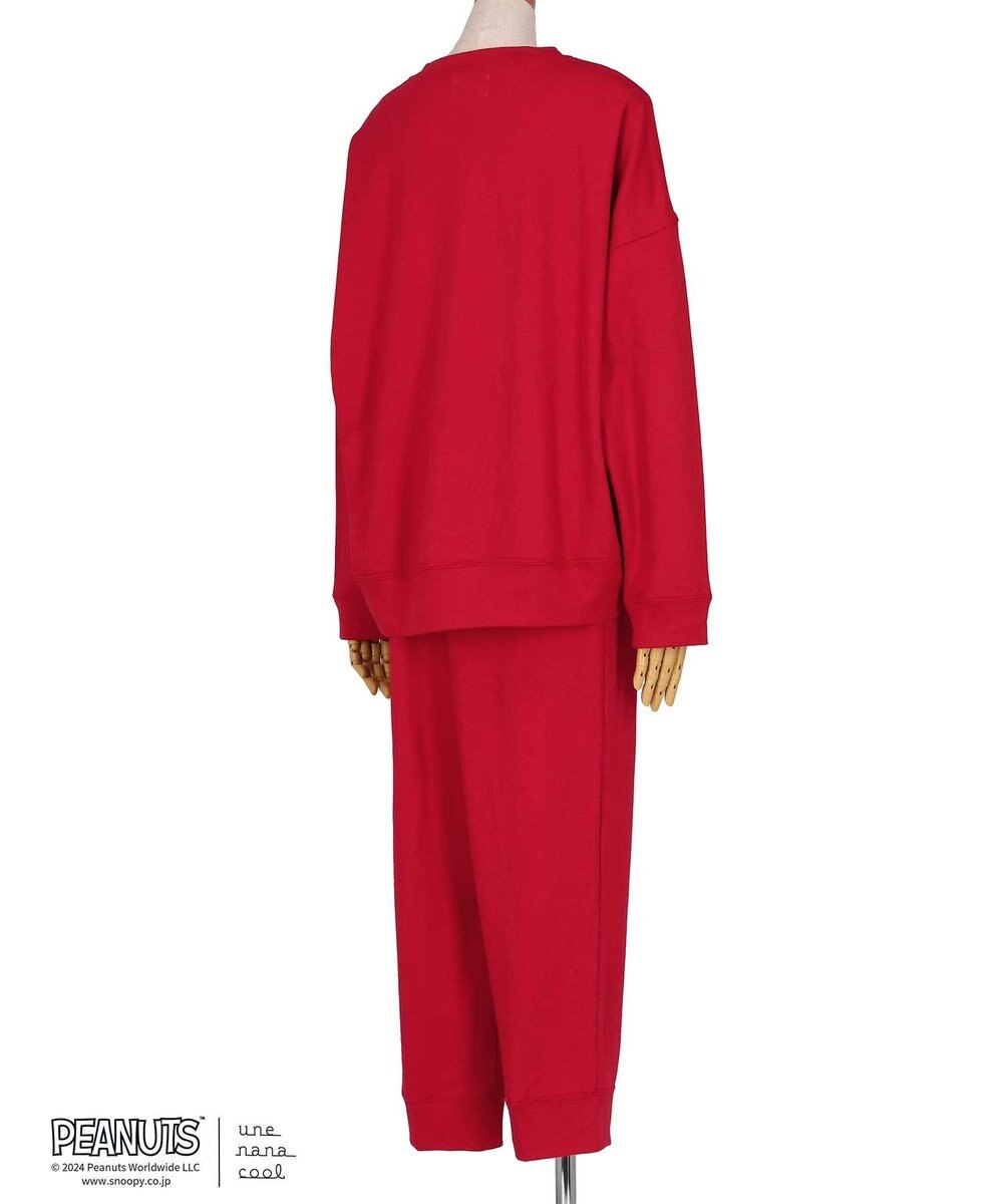 une nana cool MADE WITH PEANUTS 【綿100％】やわらか裏毛パジャマ 