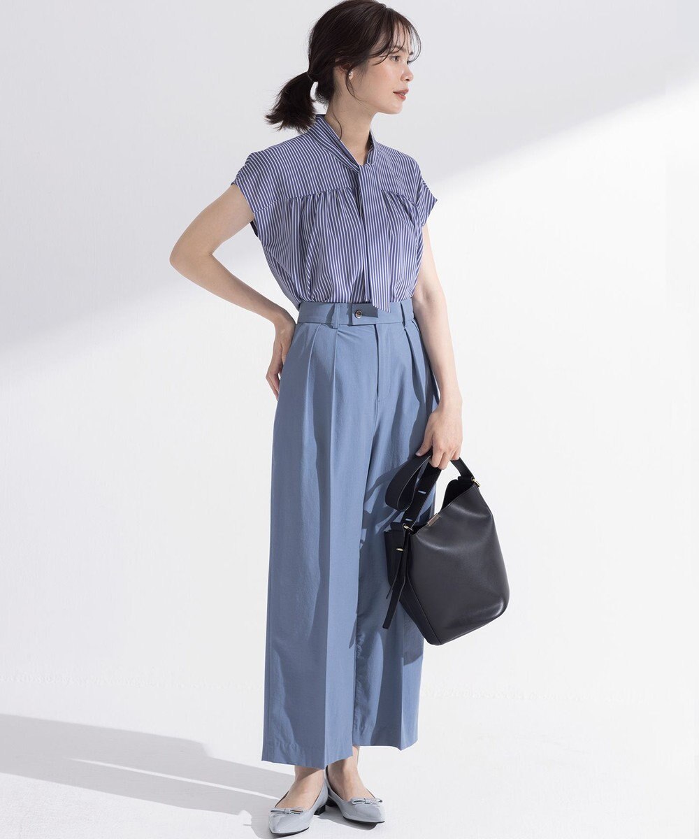 組曲 S スーパーライトストレッチ ワイドパンツ 