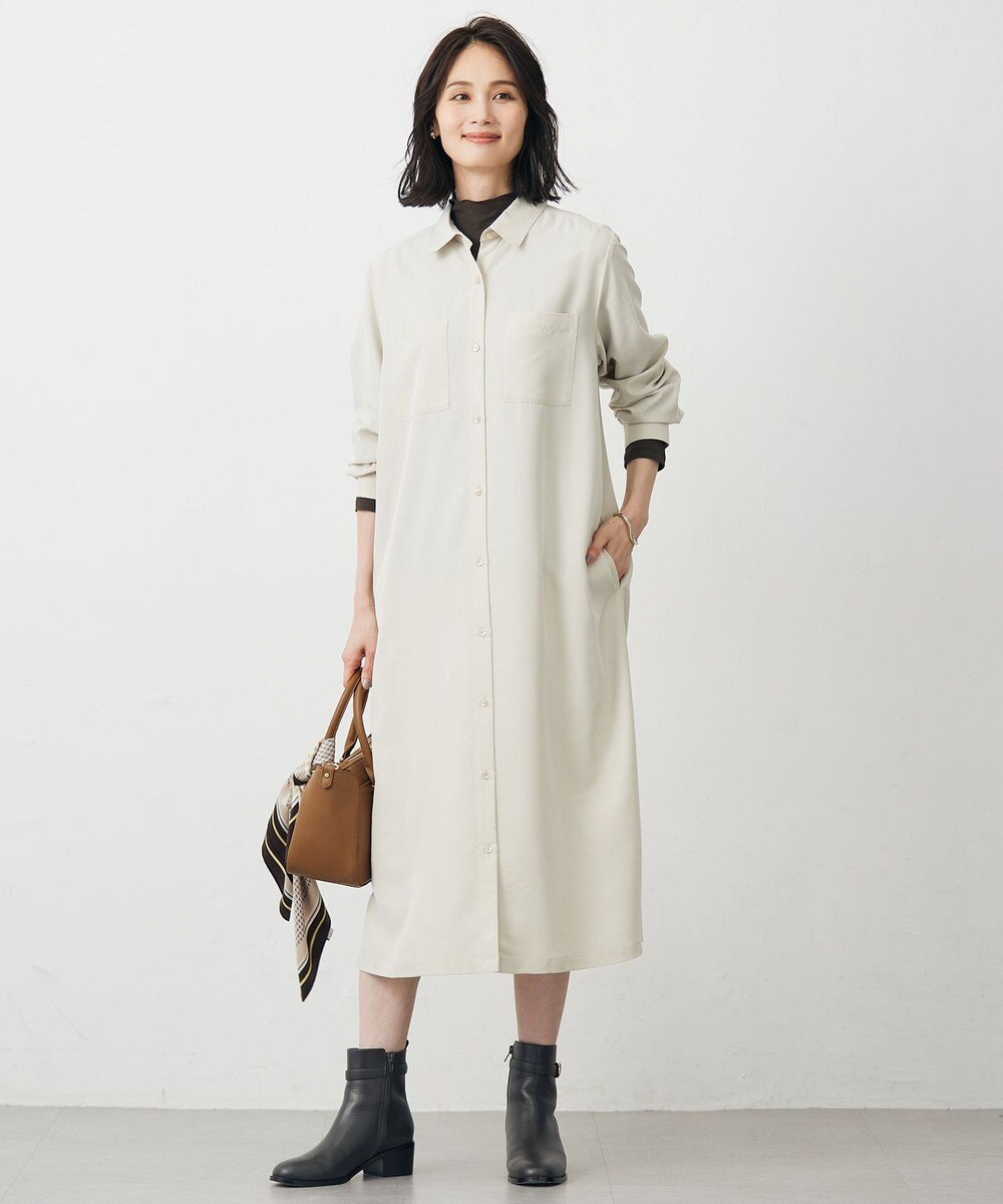 J.PRESS LADIES 【WEB限定】シアーストレッチフライス メローネック シアー カットソー 