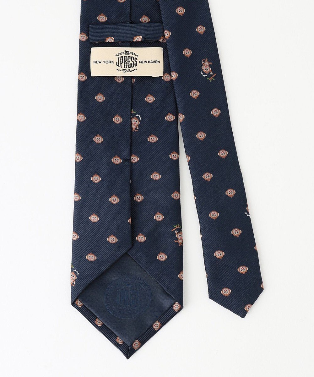 J.PRESS MEN 【J.PRESS JOKE TIE COLLECTION】猿も木から落ちる 