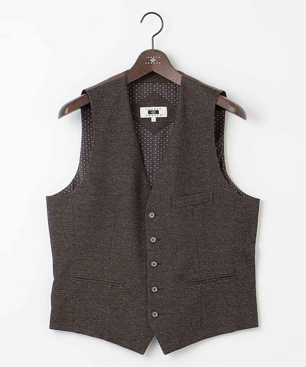 JOSEPH ABBOUD 【キングサイズ・ストレッチ】ツィーディージャージ　ベスト 