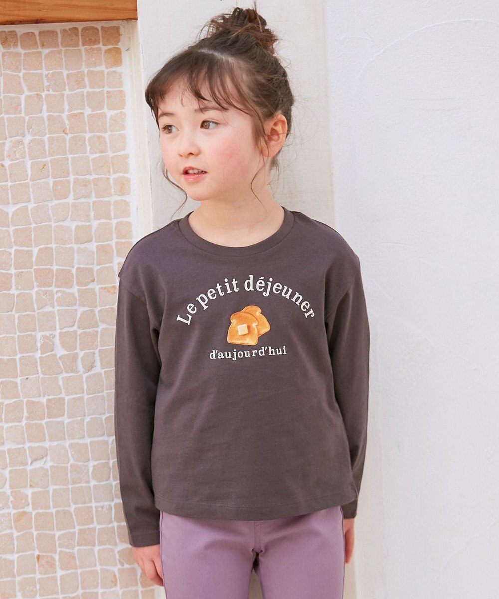 ANY KIDS アートモチーフ 長袖 Tシャツ 