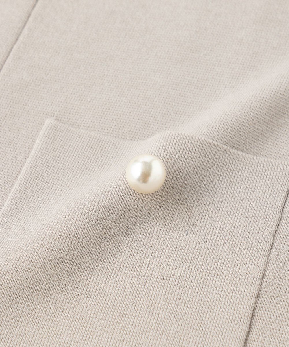 UNFILO 【VERYコラボ】パールボタンニットジレ 