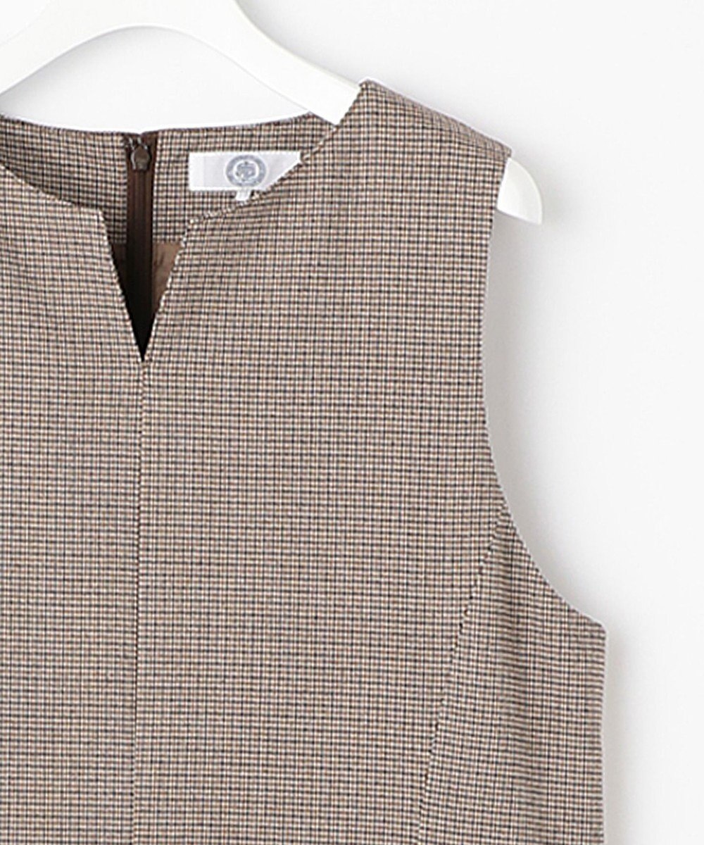 J.PRESS LADIES L Mixツイードチェック ジャンパースカート 