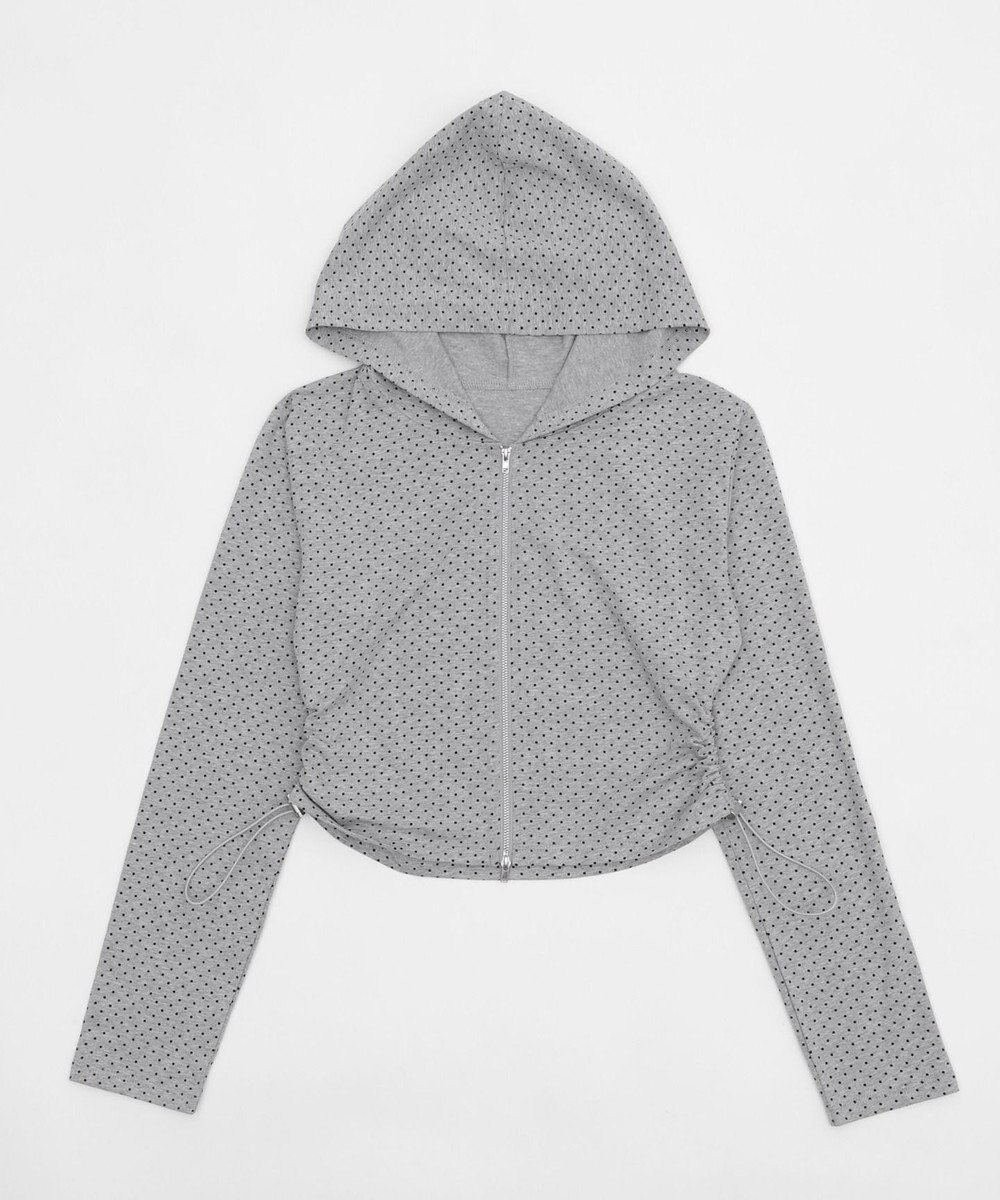 WEGO 柄Wジップパーカー 