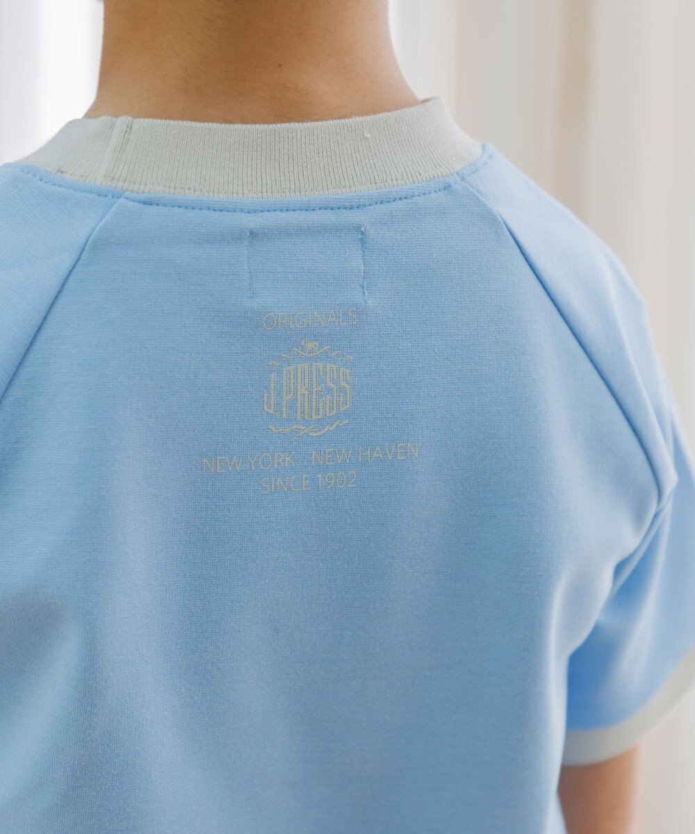 J.PRESS KIDS 【吸水速乾】【140-170cm】ポンチローマ ラグランＴシャツ 