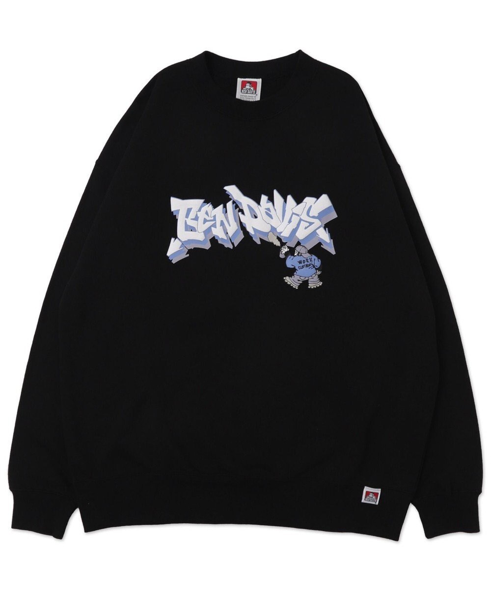 WEGO 【ユニセックス着用ITEM/MLサイズ展開】別注BENDAVISバブルロゴプルオーバー 