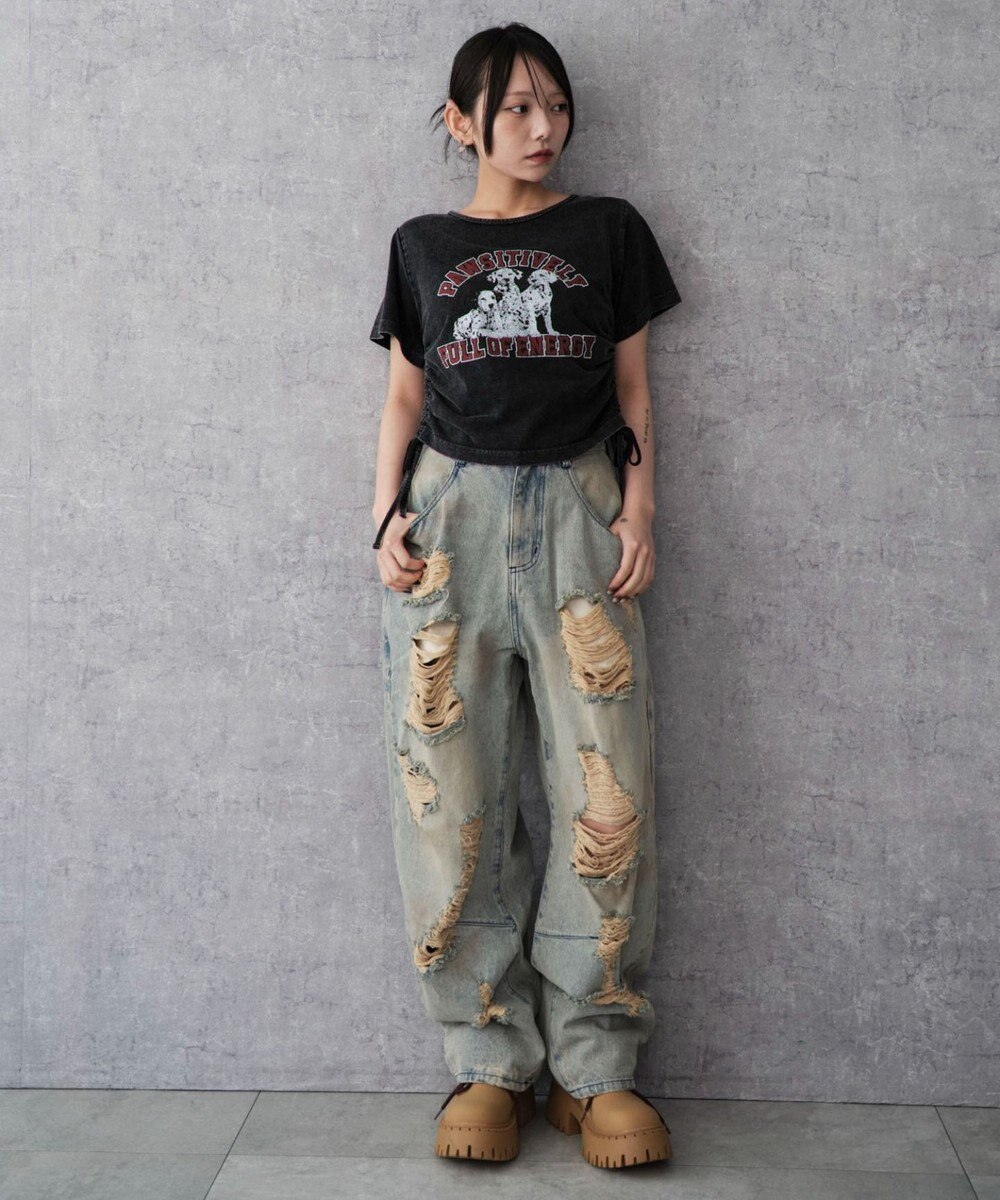 WEGO ヴィンテージライクドロストちびT 