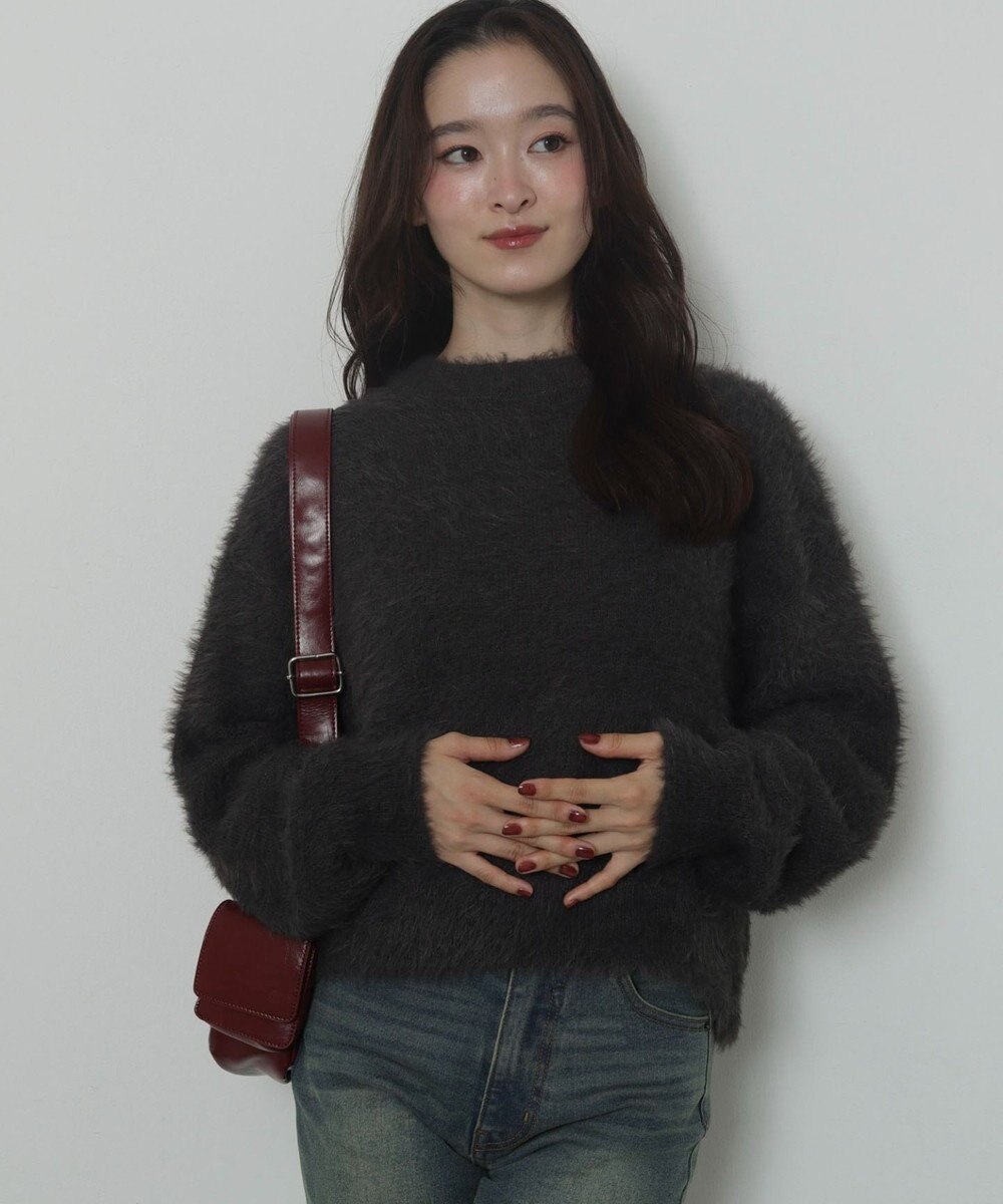 WEGO シャギーニットプルオーバー 