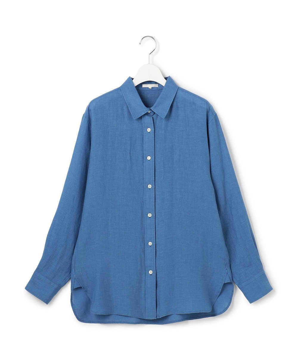 23区 【先行予約】LIBECOリネン ベーシック シャツ 