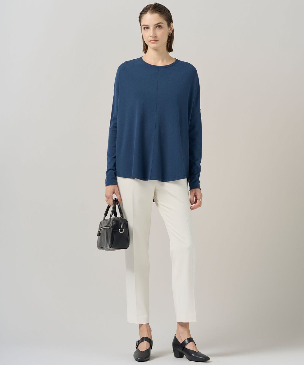 ICB 【洗える】ヴィスコースワイド プルオーバー 