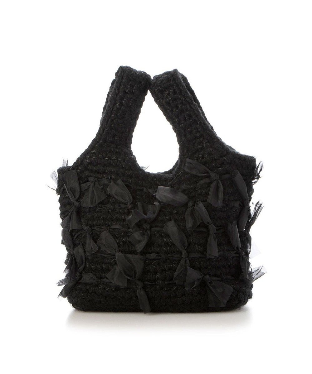 UNBILLION カカトゥ kakatoo / リボンモヘアクロッシェバッグ 