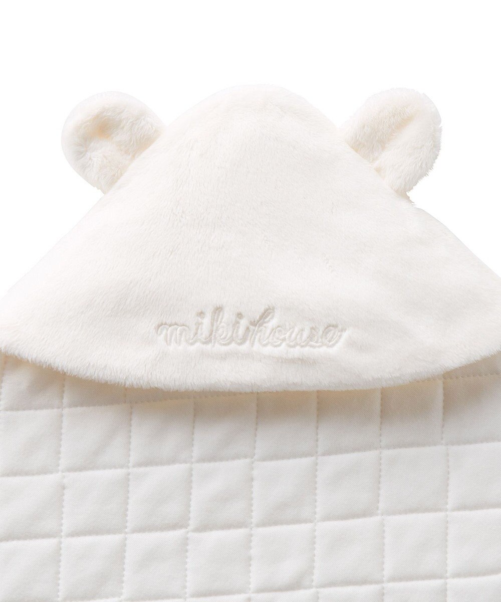 MIKI HOUSE HOT BISCUITS 【ミキハウス】 マイクロファー アフガン 