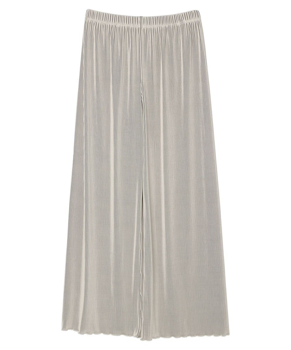 Green Parks プリーツ風カットパンツ 