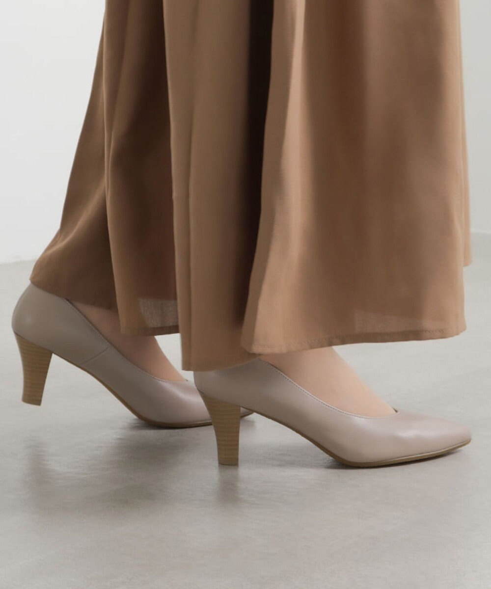 REGAL FOOT COMMUNITY 【ビューフィット】A34Y ポインテッドトウプレーンパンプス 