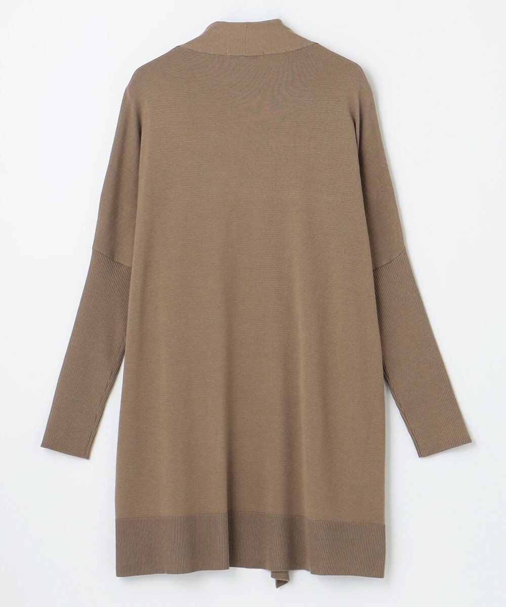 ANY 【洗濯機可】リブスリーブカーディガン 