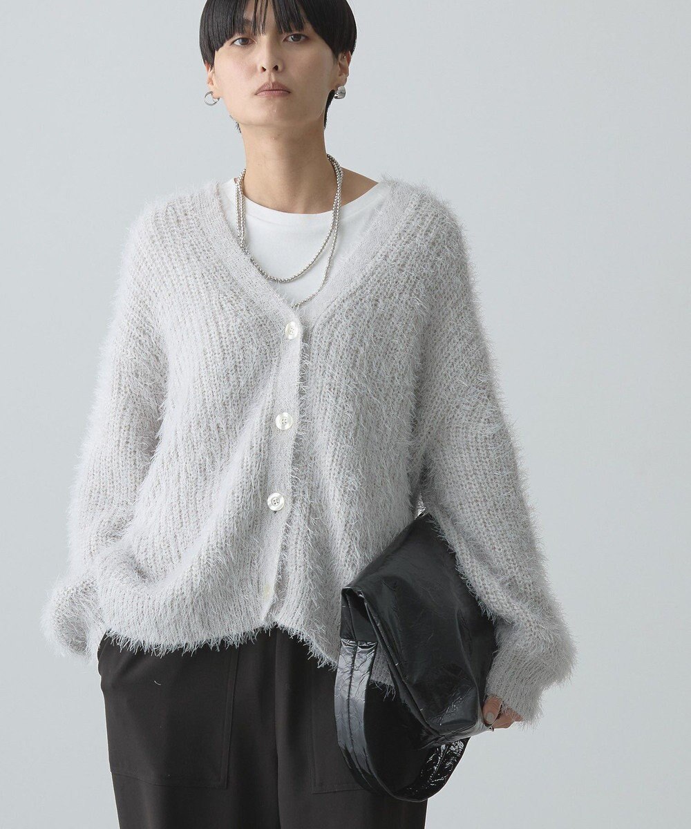 AMERICAN HOLIC Ｖネックシャギーニットカーディガン 