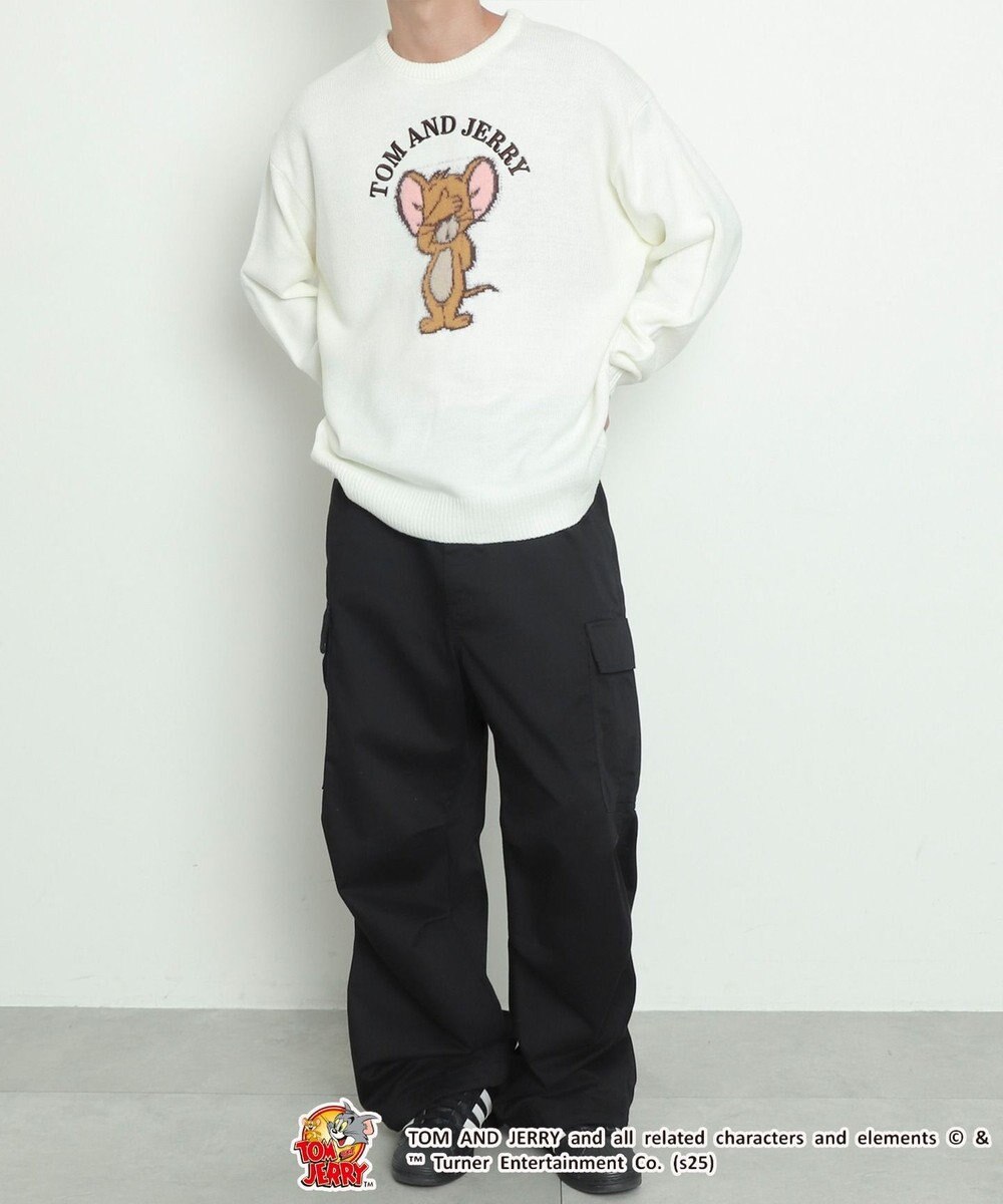 WEGO JERRY　シャギージャガードニット 