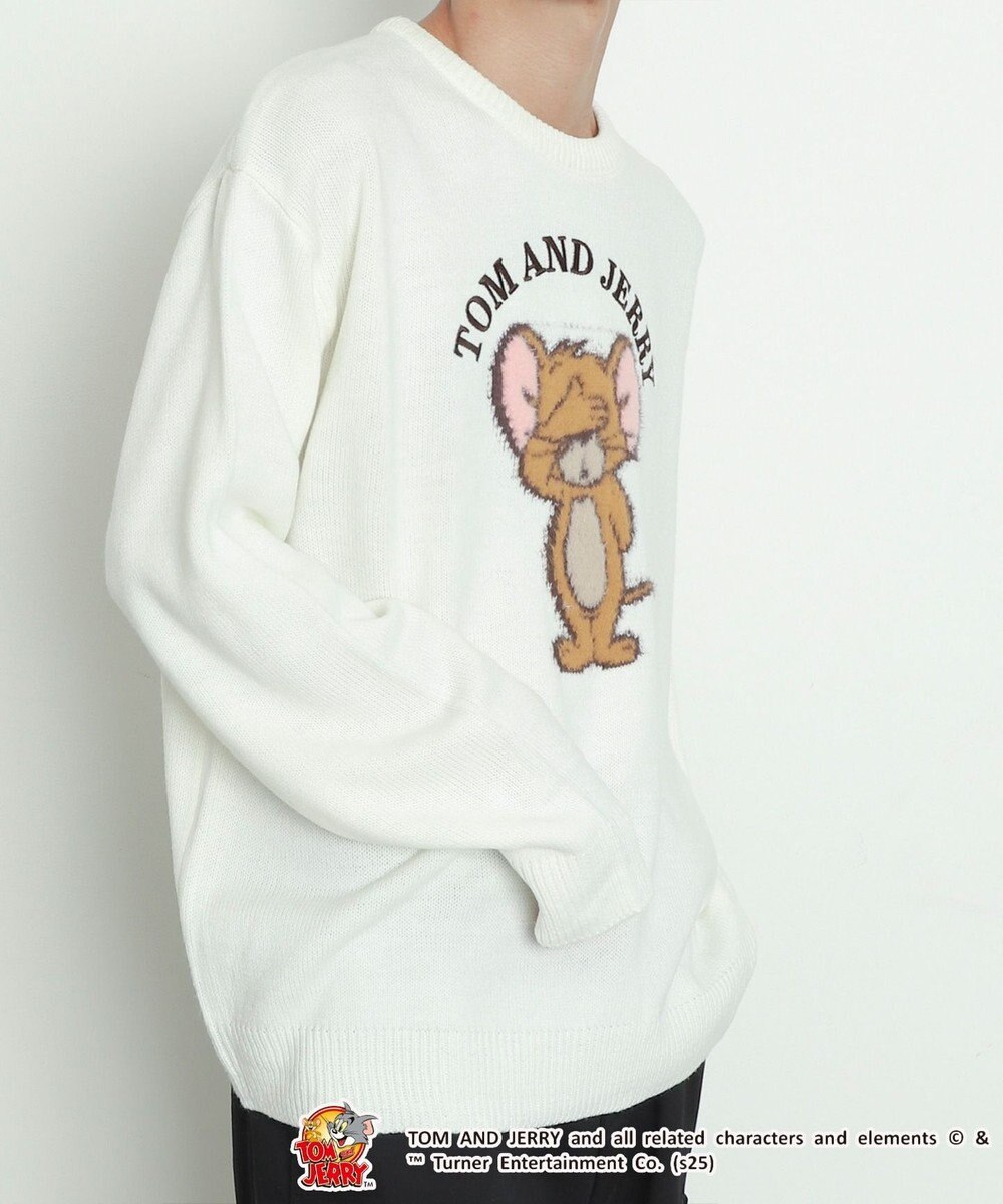 WEGO JERRY　シャギージャガードニット 