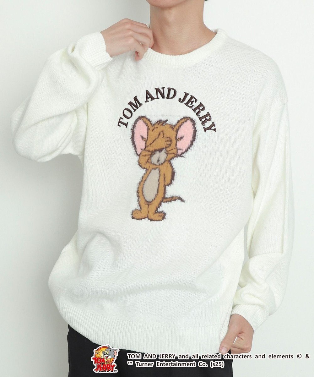 WEGO JERRY　シャギージャガードニット 