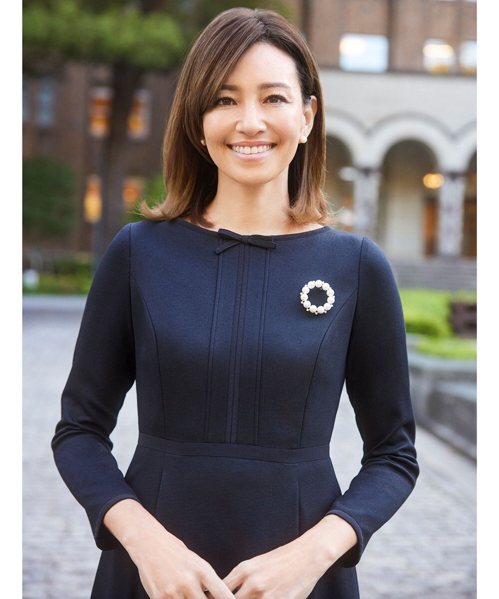 TOCCA 【WEB限定カラー有り＆消臭＆洗える！】LUCE 長袖ドレス 