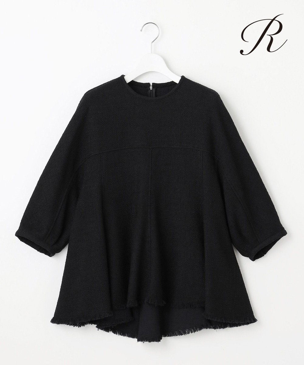 23区 【R(アール)】プリペラツイード ブラウス 