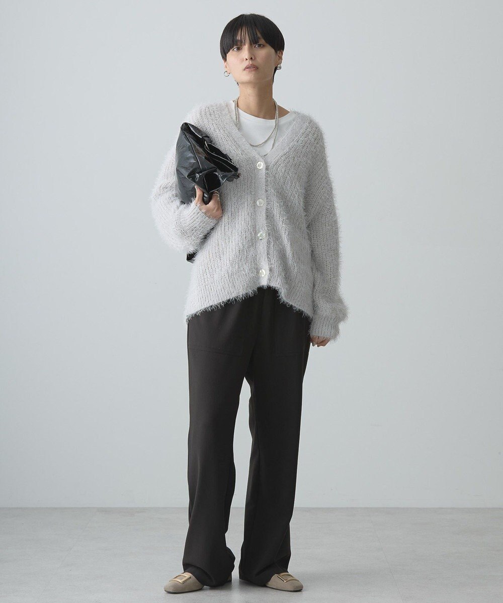 AMERICAN HOLIC Ｖネックシャギーニットカーディガン 