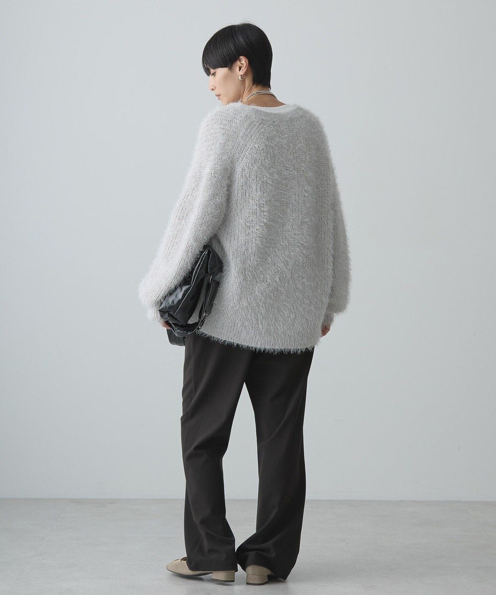 AMERICAN HOLIC Ｖネックシャギーニットカーディガン 