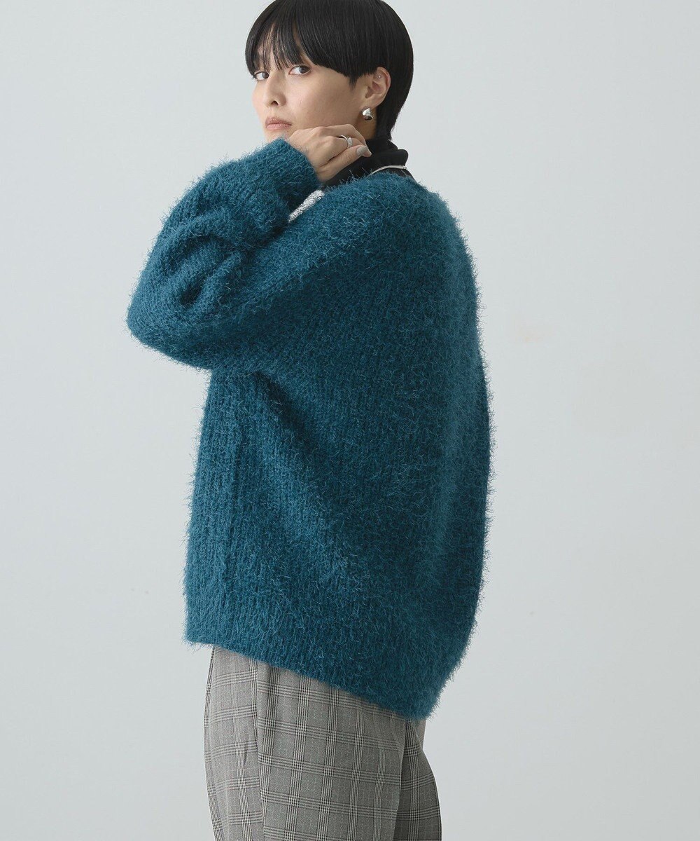 AMERICAN HOLIC Ｖネックシャギーニットカーディガン 