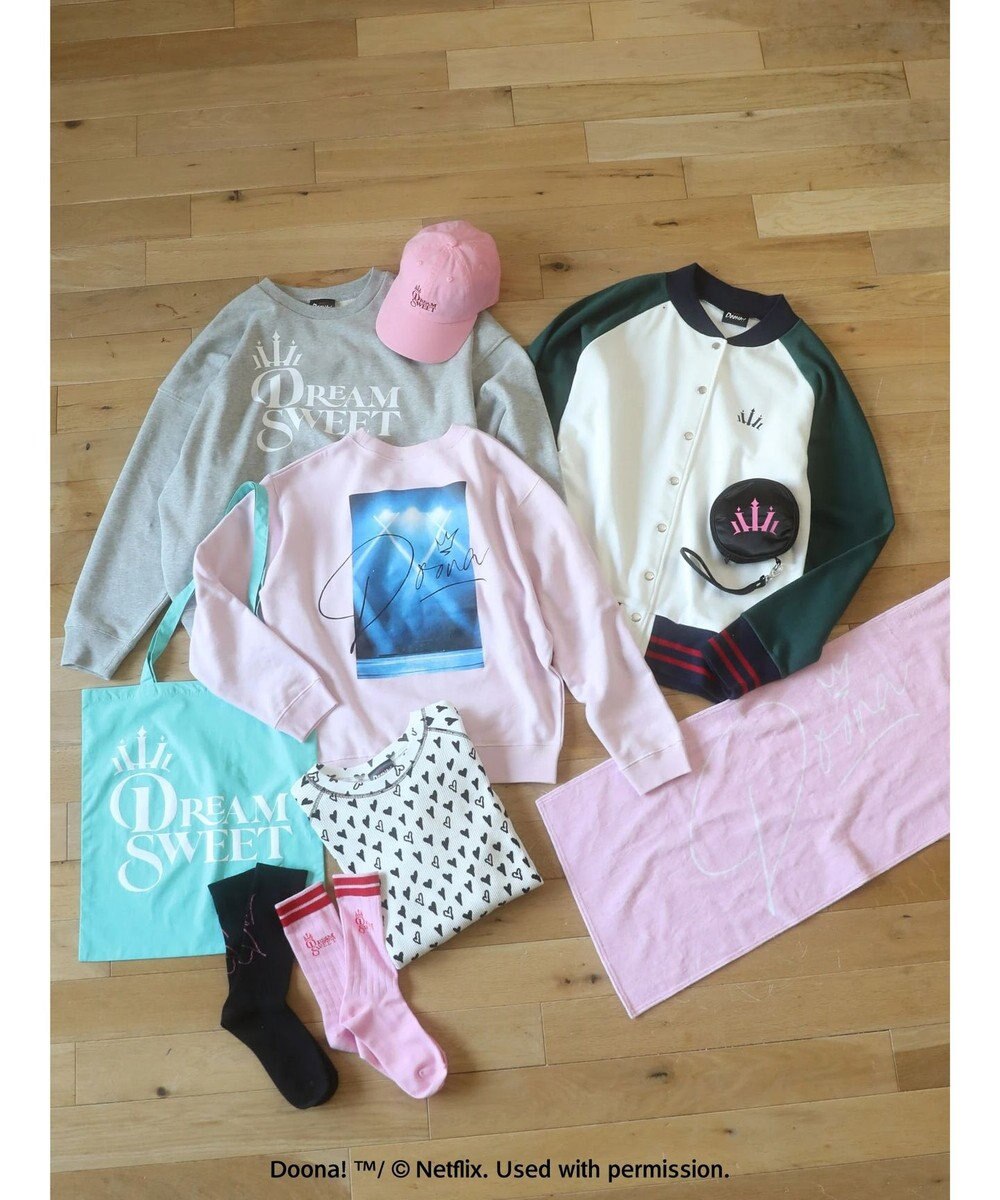 Green Parks ●ＤＯＯＮＡ！　ロゴｐｔルーズスウェット 
